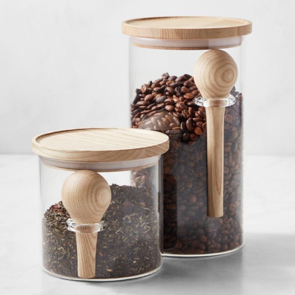 Hold Everything Coffee & Tea Stackable Canister - Tall