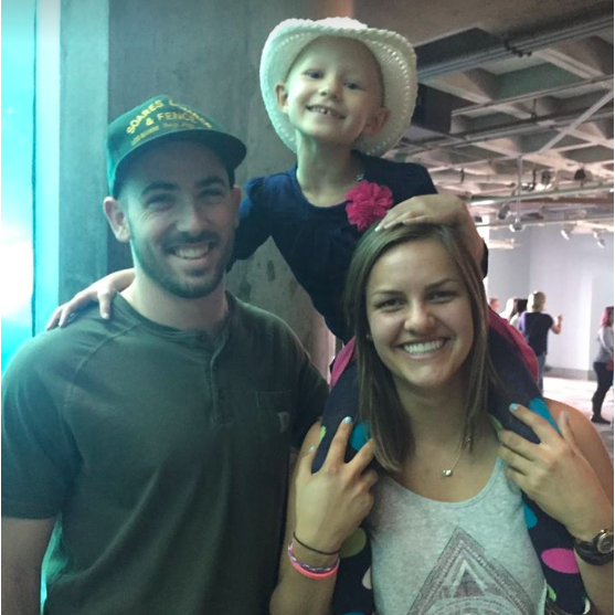 Joe met the Browns at the Monterey Bay Aquarium before meeting Erin's family... oops!