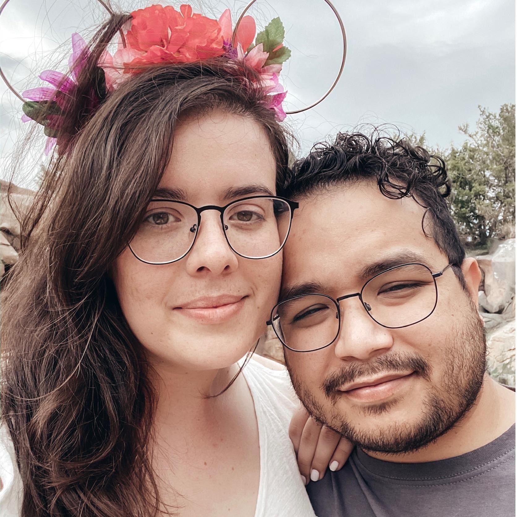 Elena needed Disney ears for Epcot