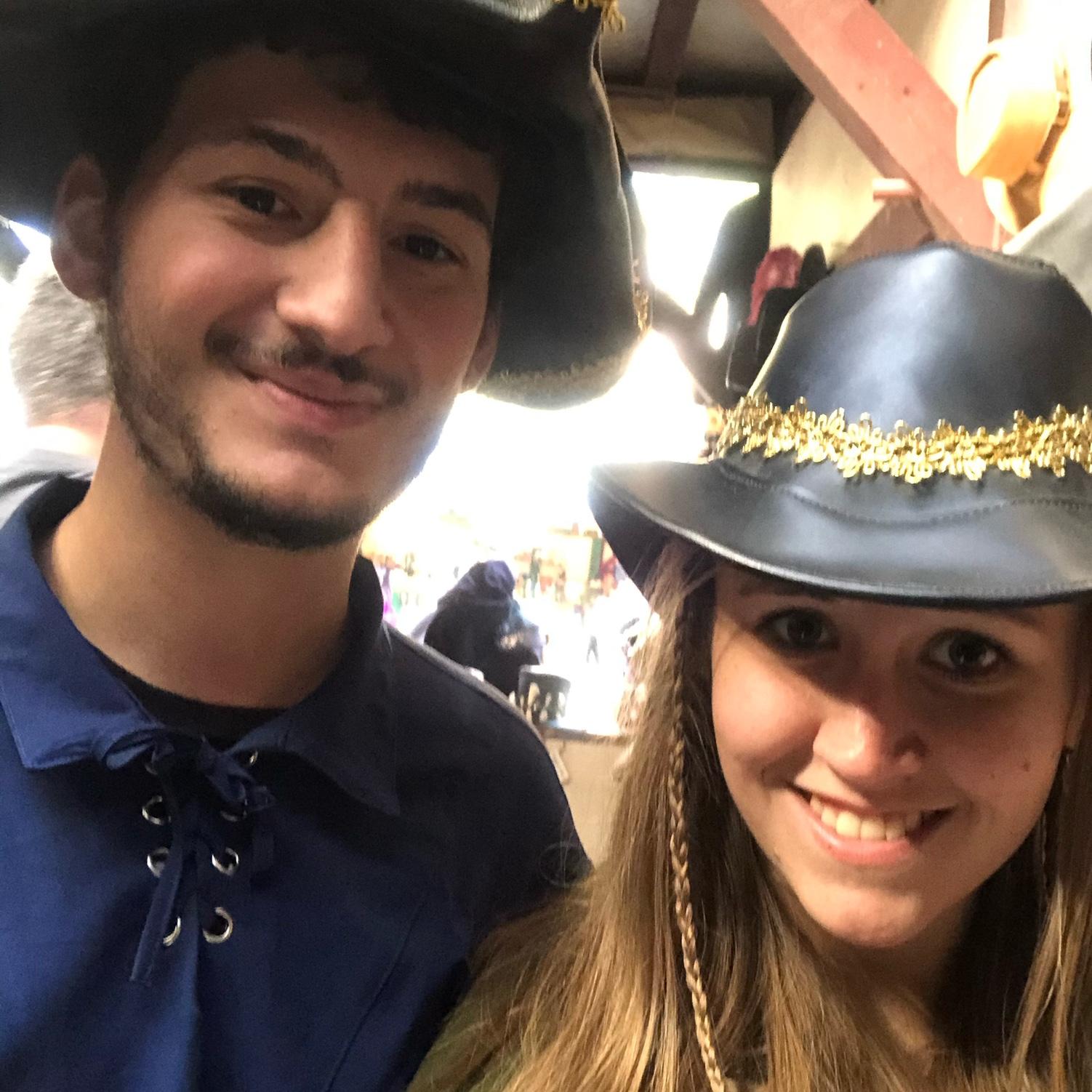 Showing off the Renaissance Fair to friends. 2019