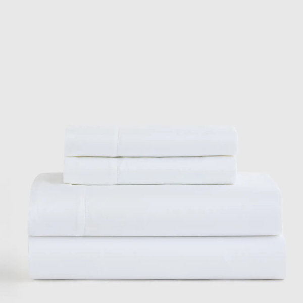 Signature Giza Cotton Sateen Fitted Sheet Set - King
