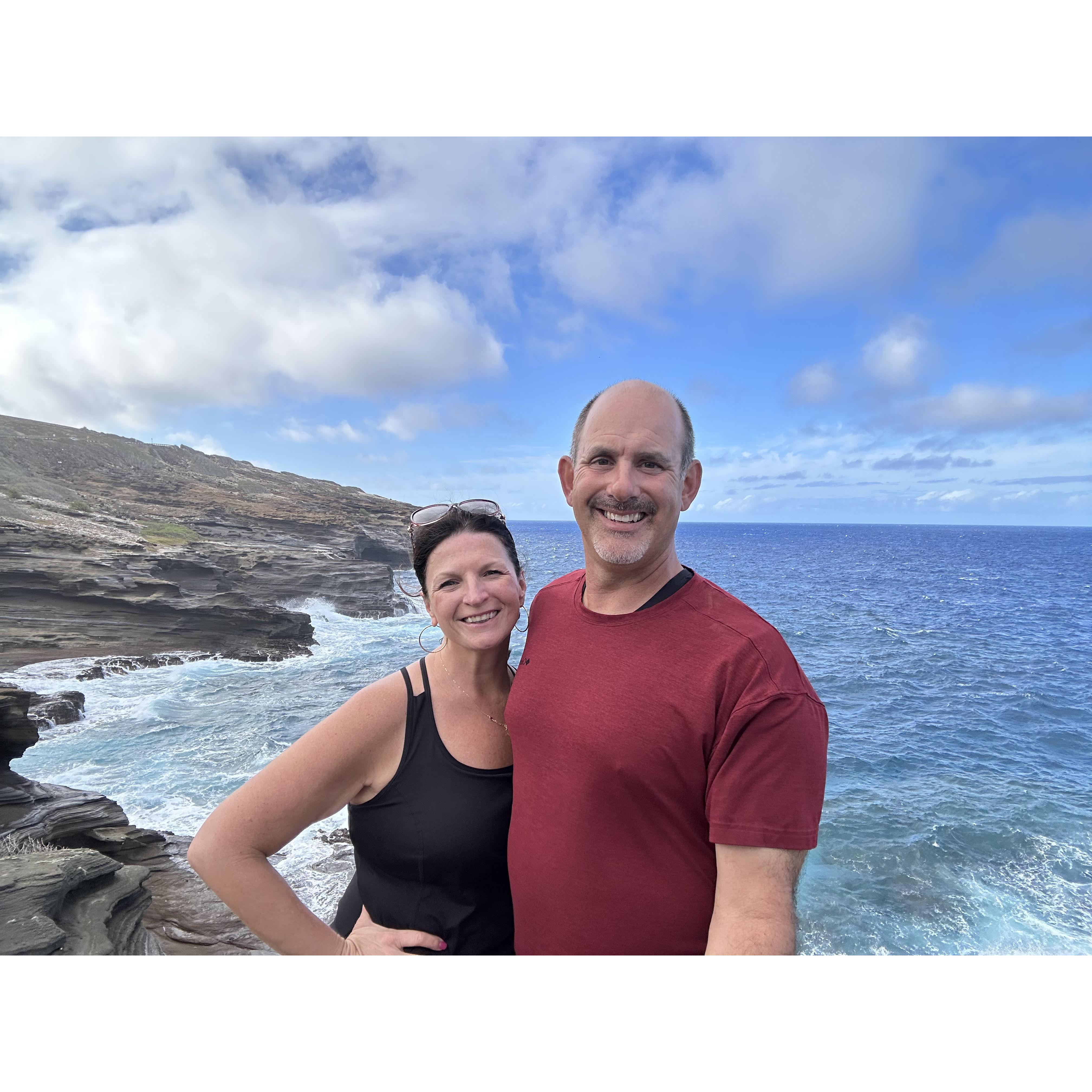 Beautiful ocean waters of Oahu!