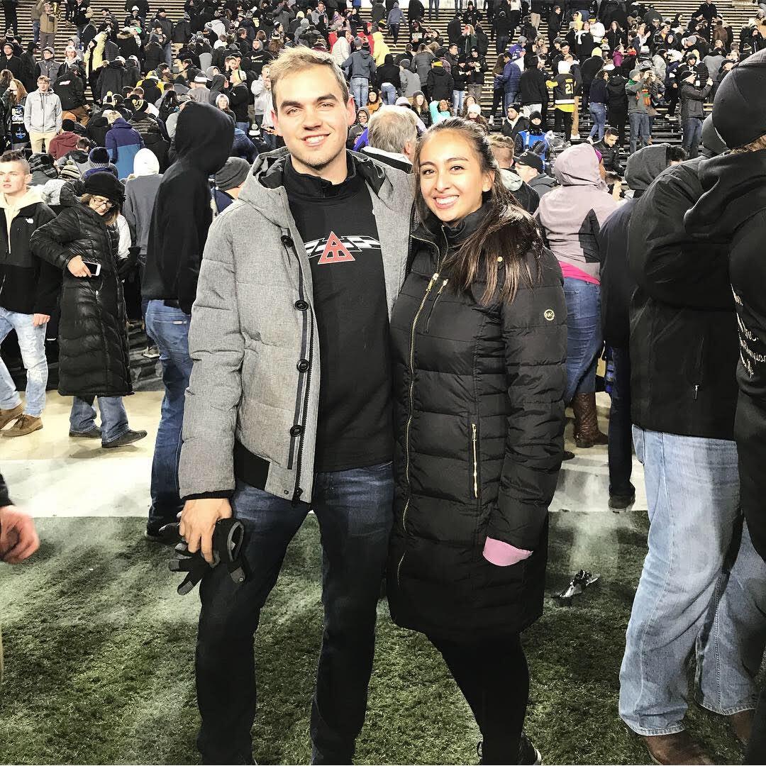October 2018: Purdue vs Ohio State football game which resulted in a 49-20 victory over the #2 team. Tens of thousands of Purdue fans swarmed the field.