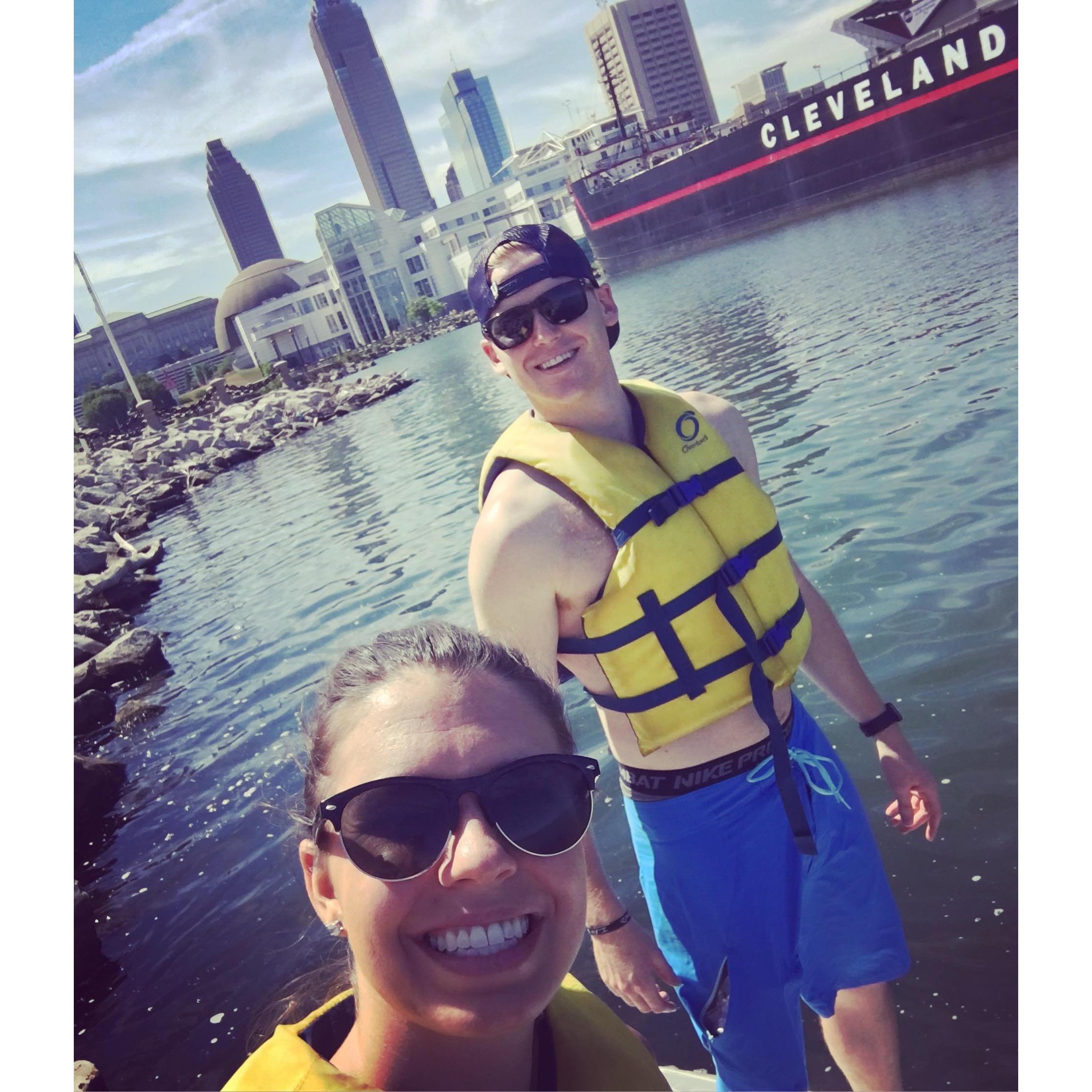 First trip to Cleveland