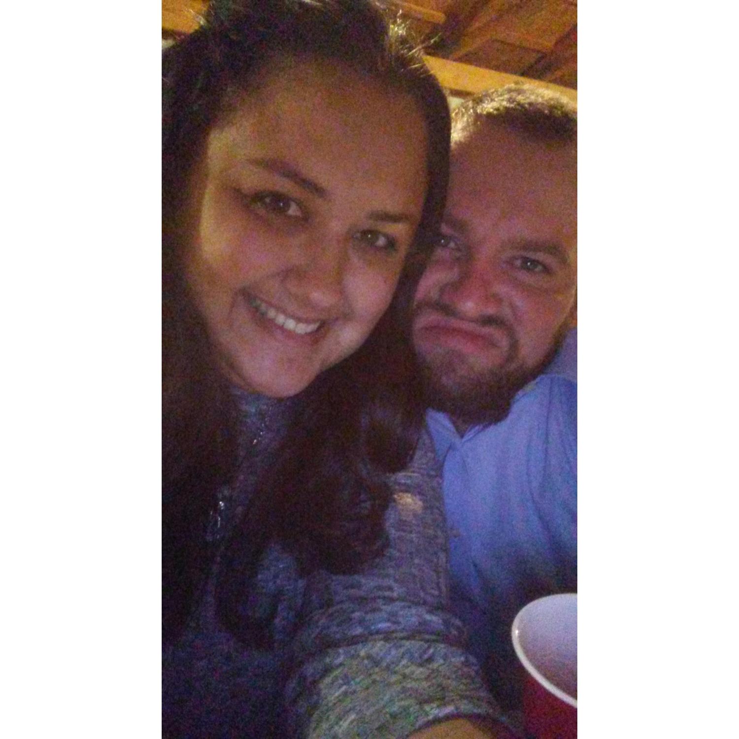 At a friends wedding October 2018