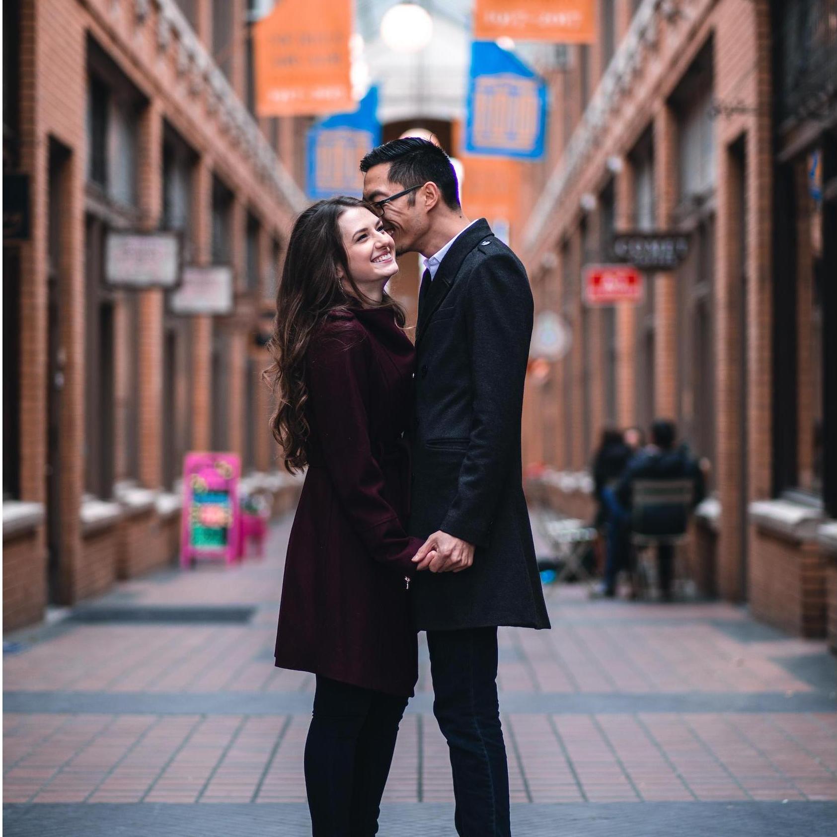 Part of our engagement session.