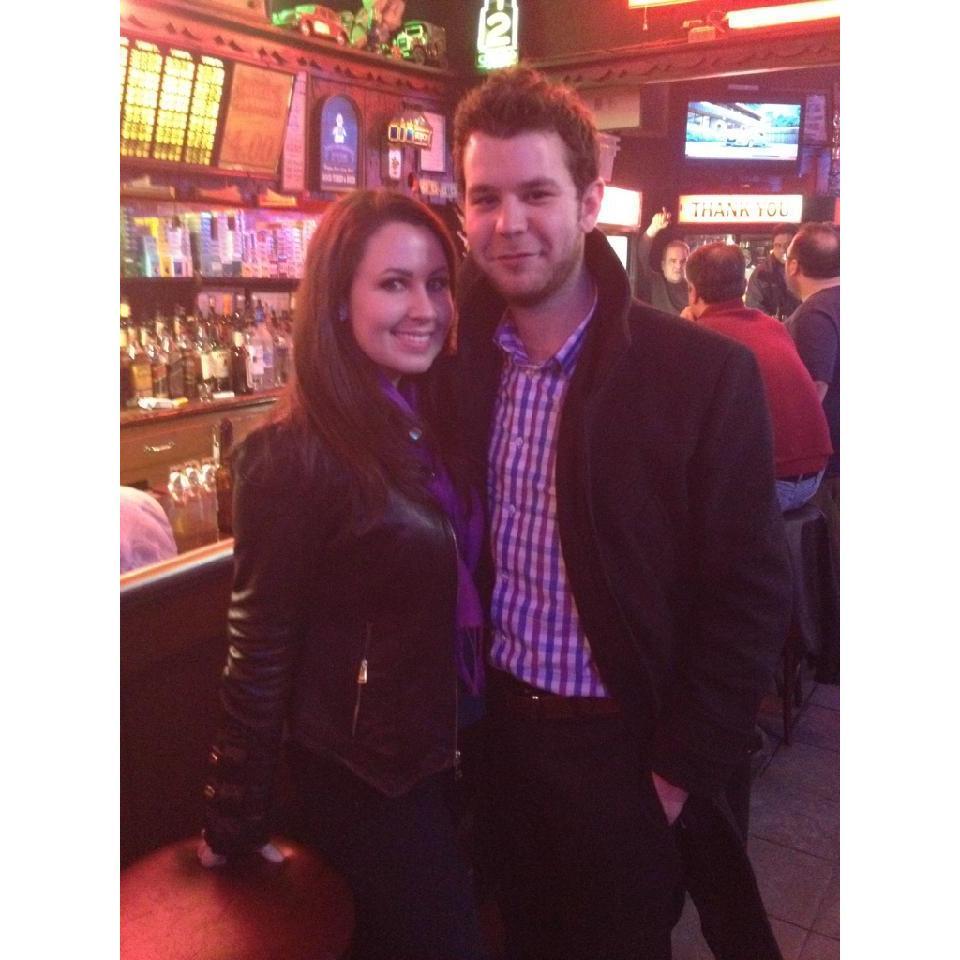 Our first date! December 17, 2013.