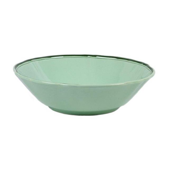 Moda Domus, Large Ceramic Hand-Painted Serving Bowl