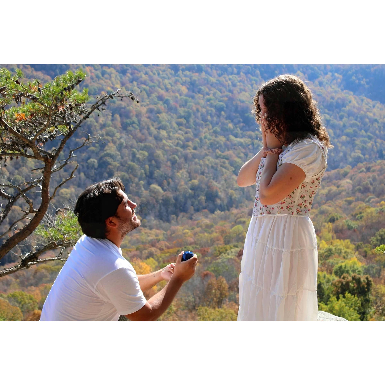 The day she said "YES"