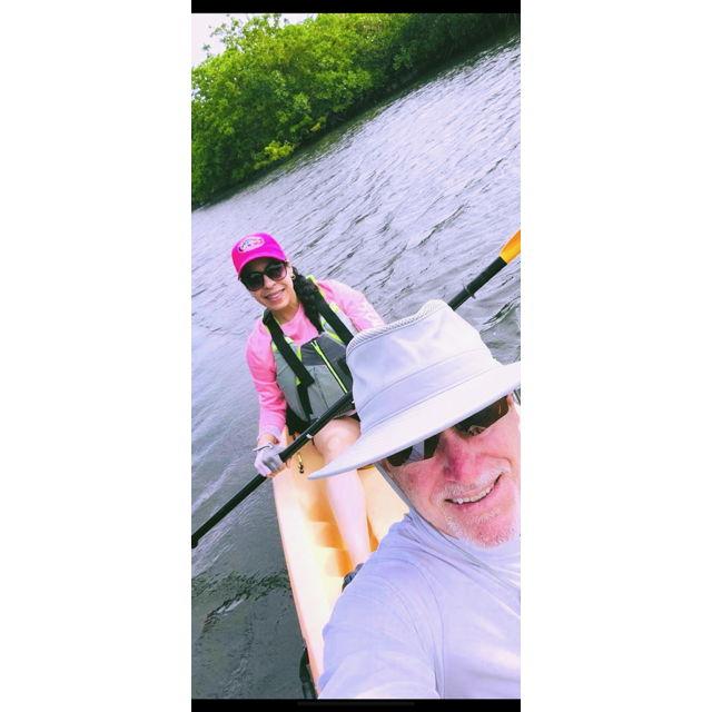 Oars up...loving a day on the water.
