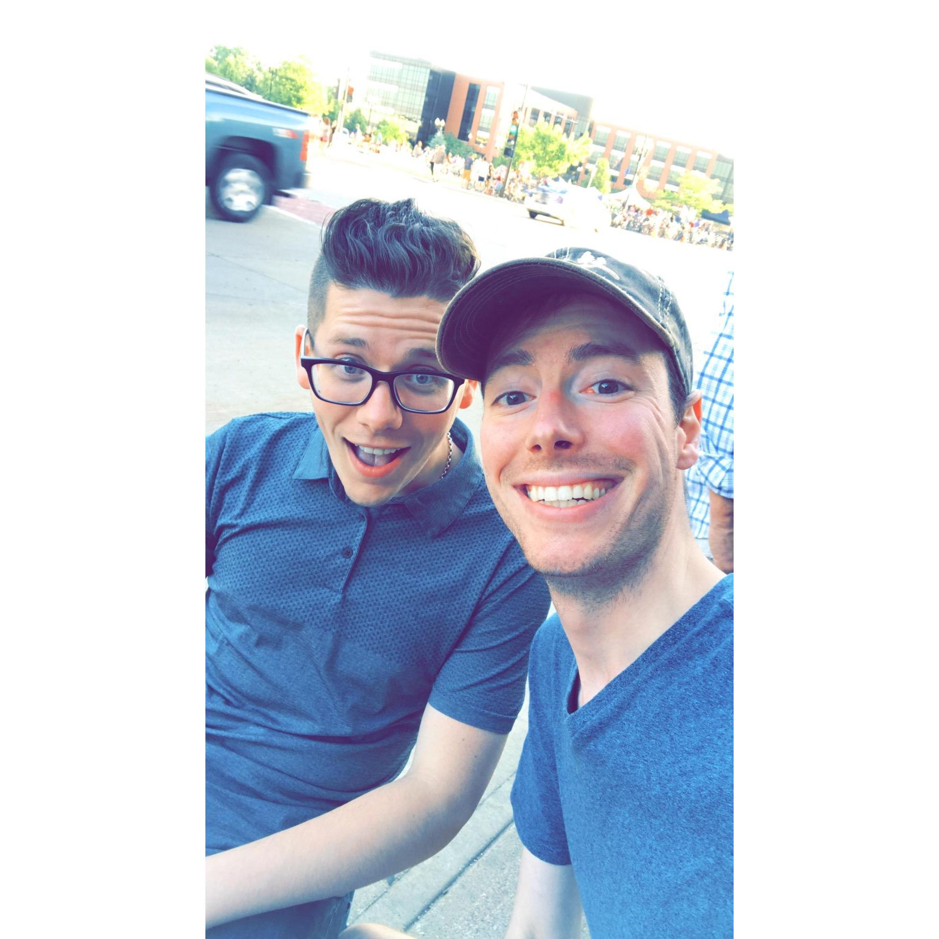 Downtown Neenah, one of our favorite places!