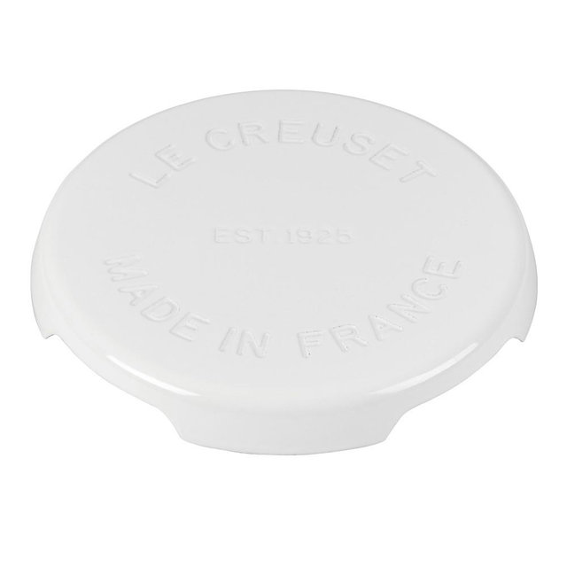 Le Creuset Signature Enameled Cast Iron Trivet, White
