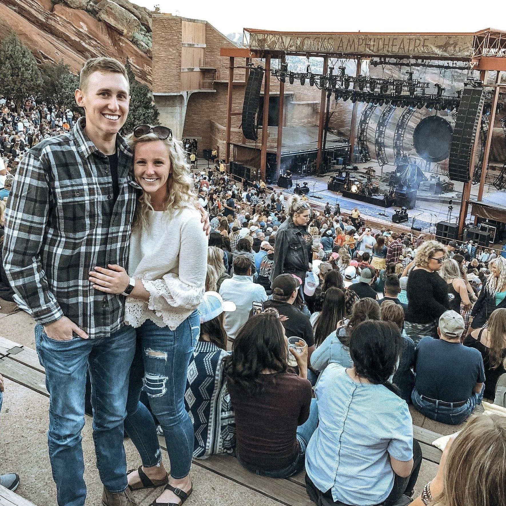 Luke Combs Concert @ Red Rocks