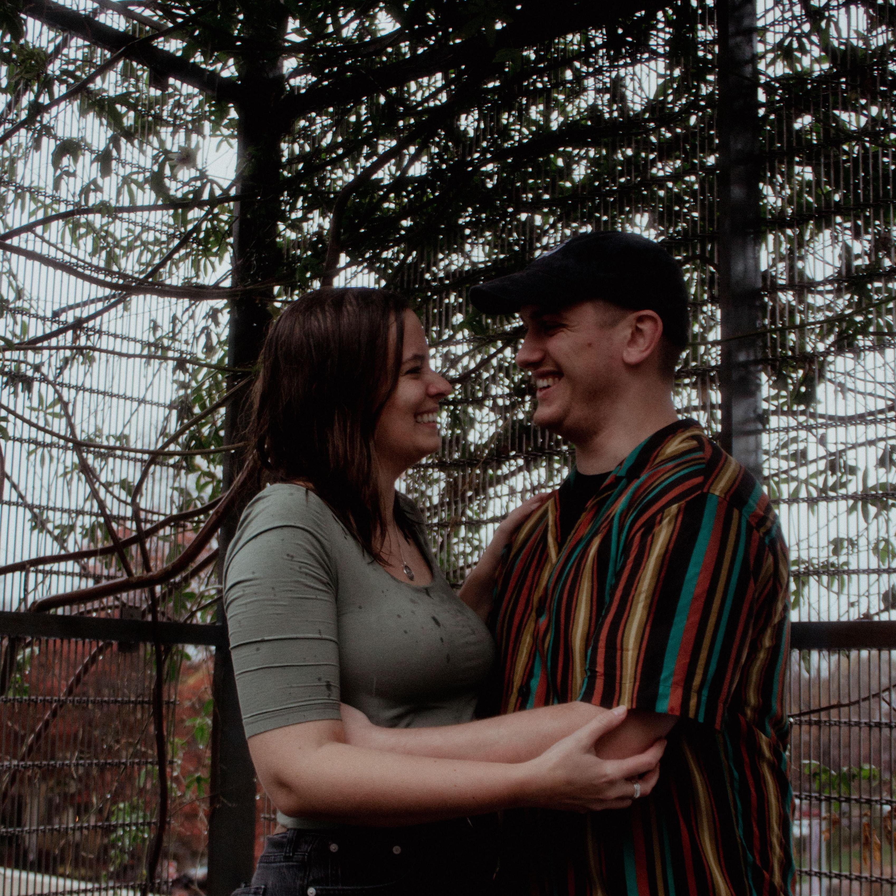 Couple's shoot at the VMFA (November 2022).