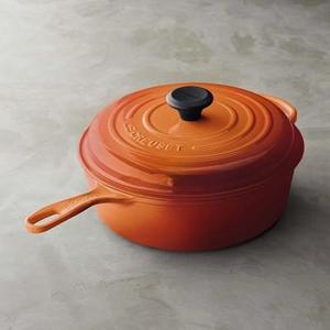 Le Creuset Cast-Iron Cassadou, Flame