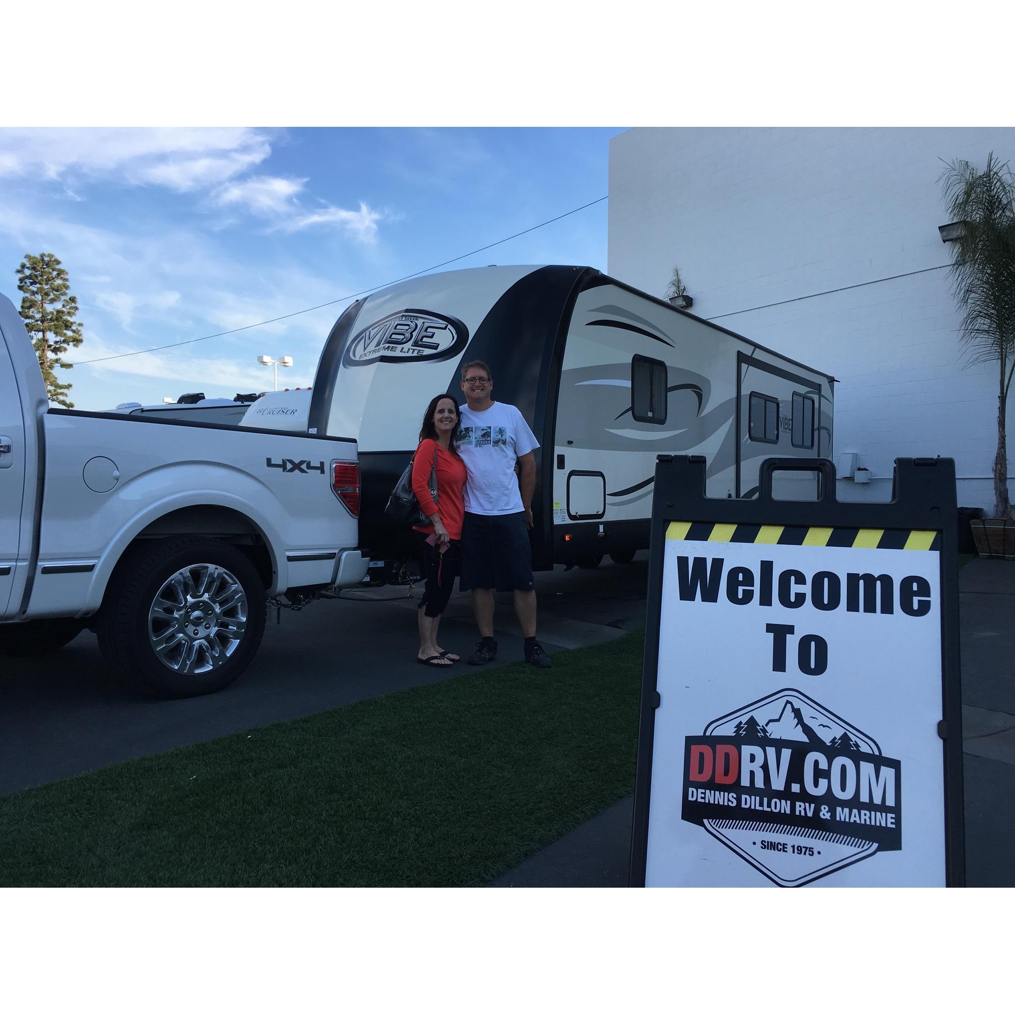 We bought our trailer