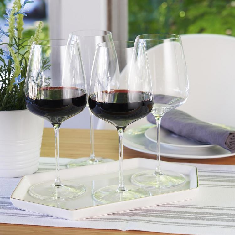 Spiegelau Willsberger Burgundy Wine Glasses Set Of 4 - Crystal