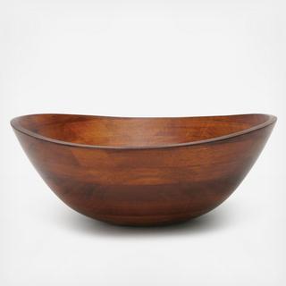 Wavy Rim Salad Bowl