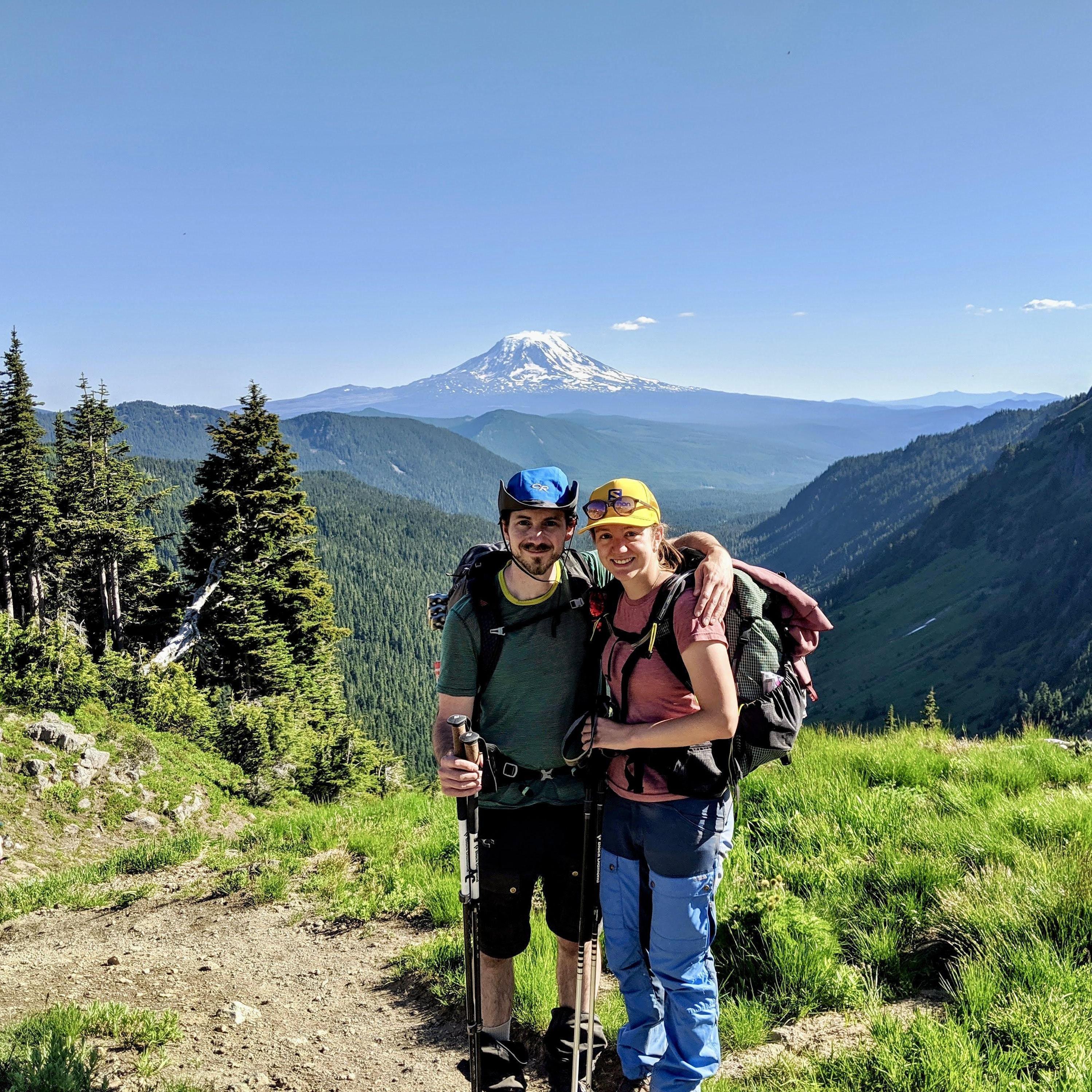 Backpacking at Goat Rocks Wilderness in WA 7/19
