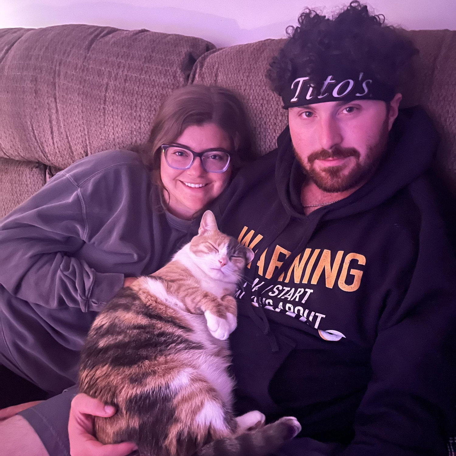 Another one of their first pictures together.