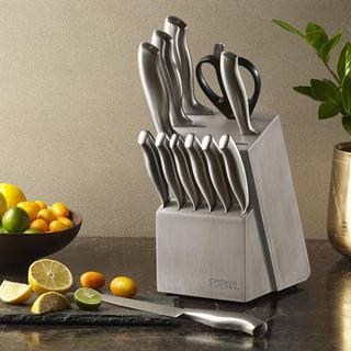 Insignia Steel 13-Piece Knife Block Set