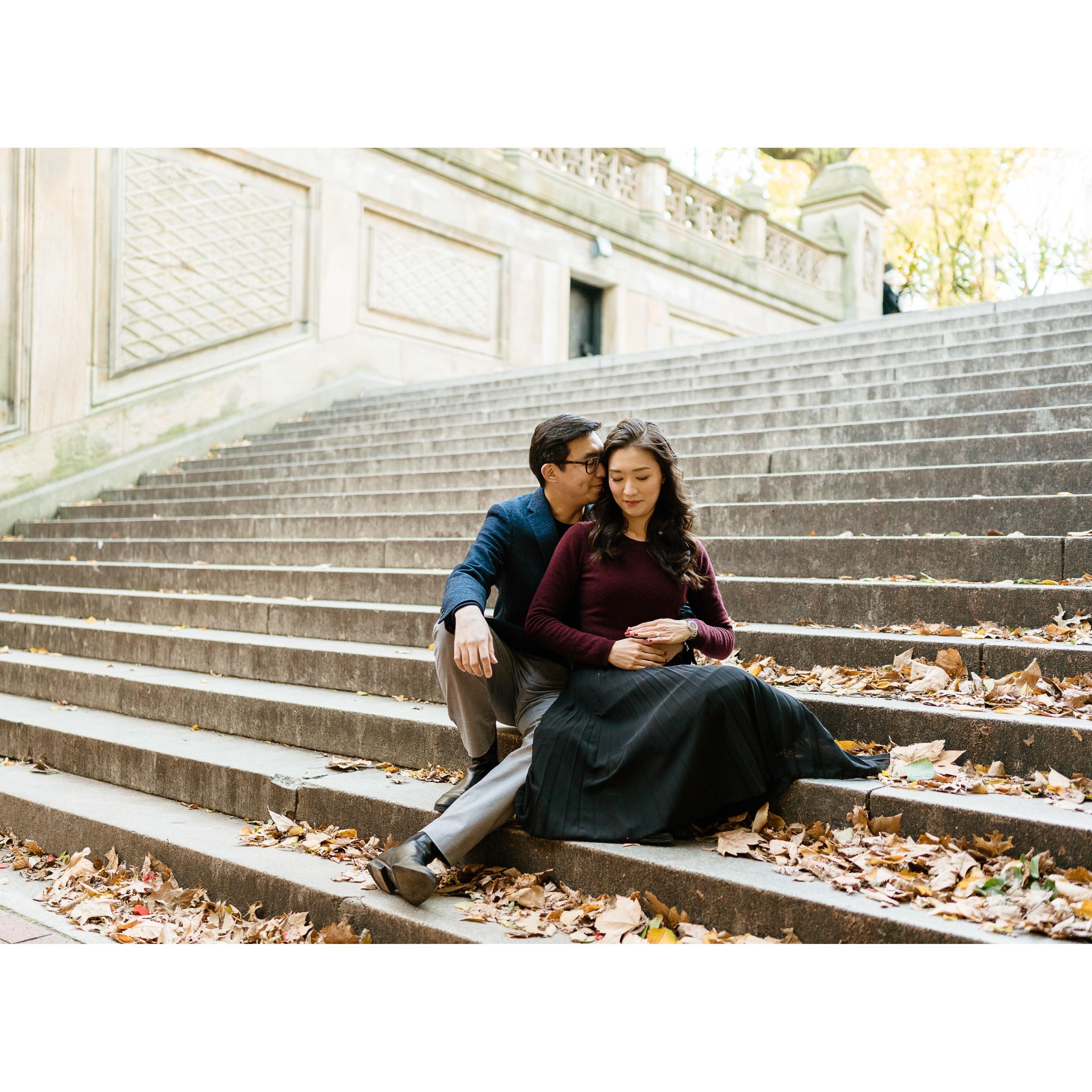 Engagement photo session!