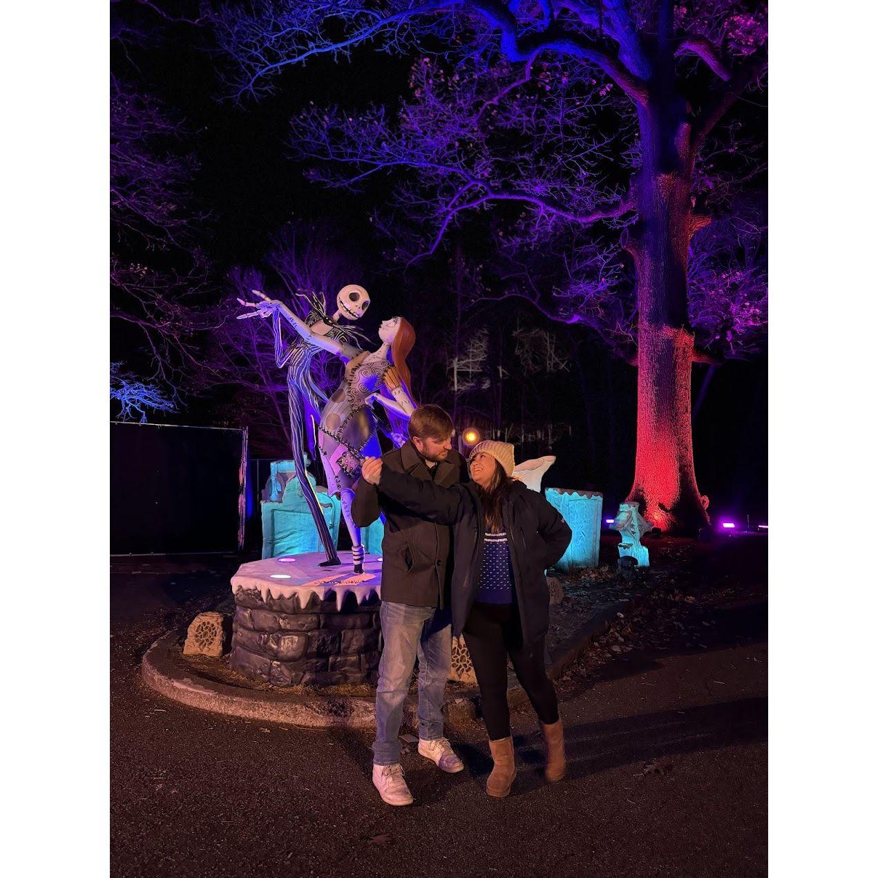 The New York Botanical Garden.s Nightmare before Christmas installation