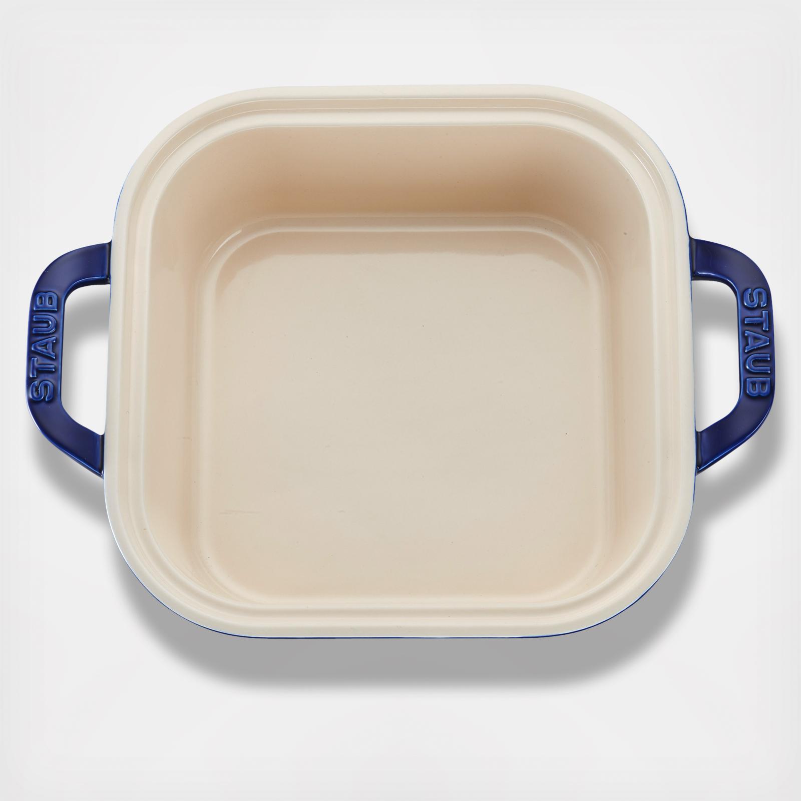 b*o様 STAUB Ceramics SquareCovered Baking Staub, Square Covered Baking Dish | Zola
