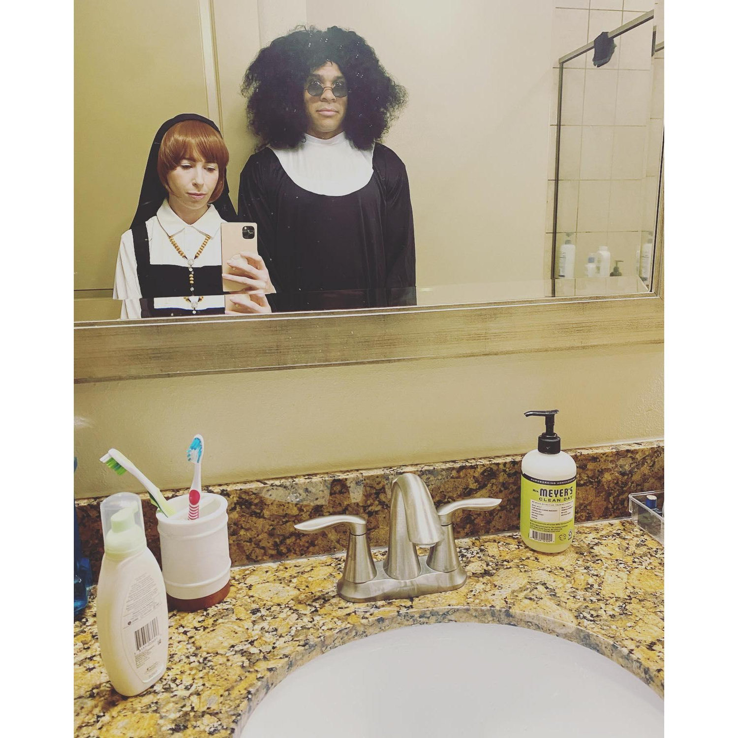 Halloween 2022! Sister Mary Roberts and Sister Mary Clarence :)