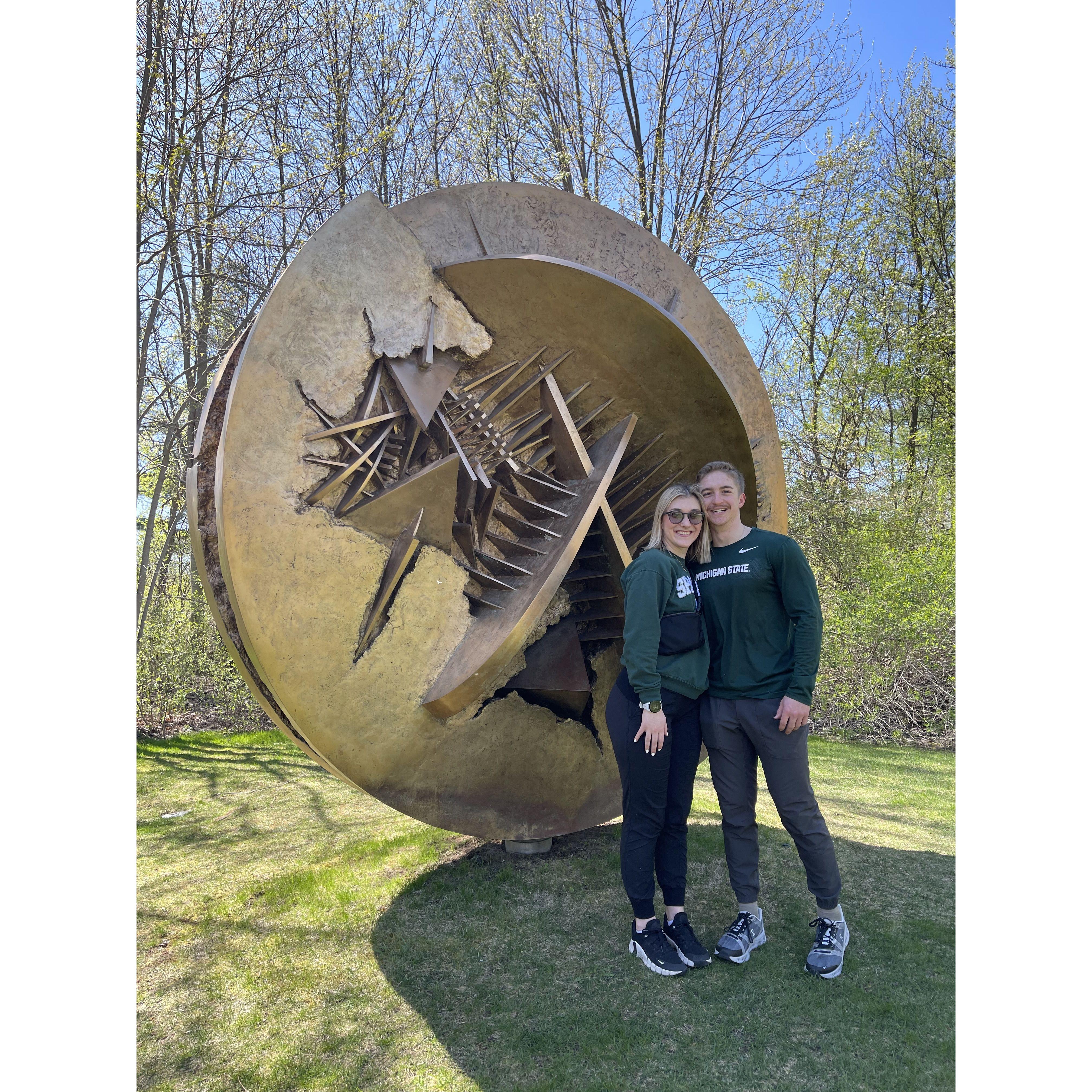 Our First Date in Grand Rapids.