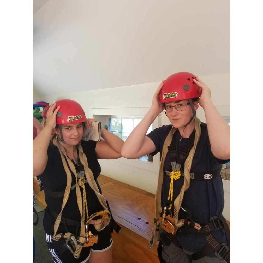 Zip-lining