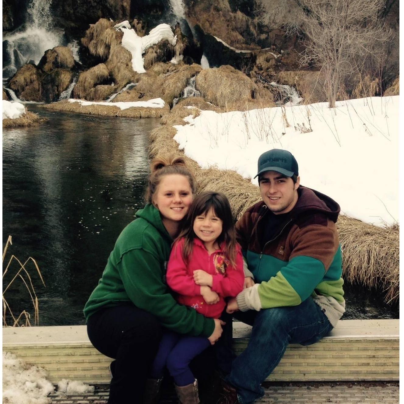 Rifle Gap: Our first family photo.