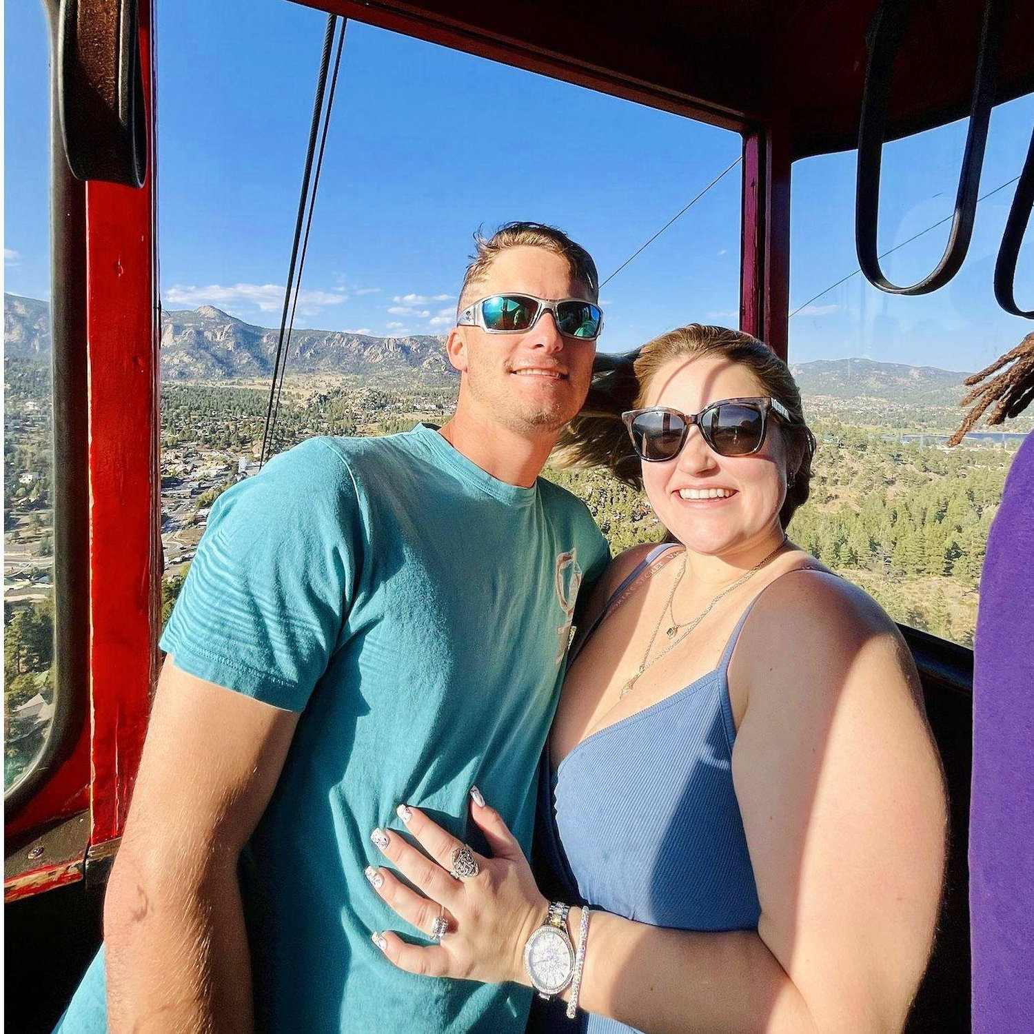 September 14th 2024: Riding the Gondola to the Top of the Colorado Mountains On The Day We Got Engaged