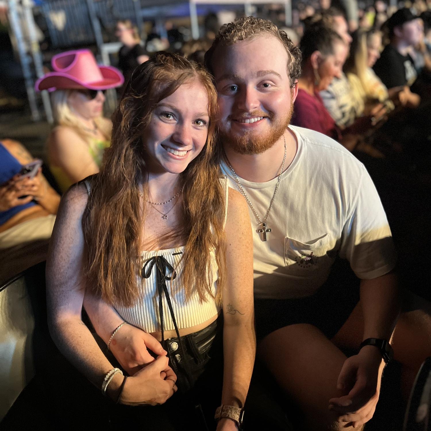 Our first concert together - Pitbull!