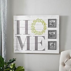 Home Wreath Collage Frame