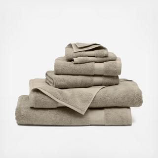 Plush 6-Piece Organic Bath Sheet Set