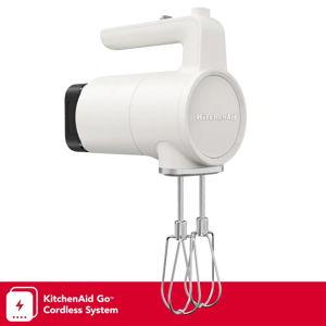 KitchenAid Go® Cordless Hand Mixer - battery included - Porcelain White | KitchenAid US