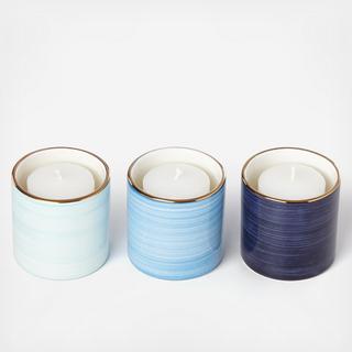 Charles Lane Votive, Set of 3