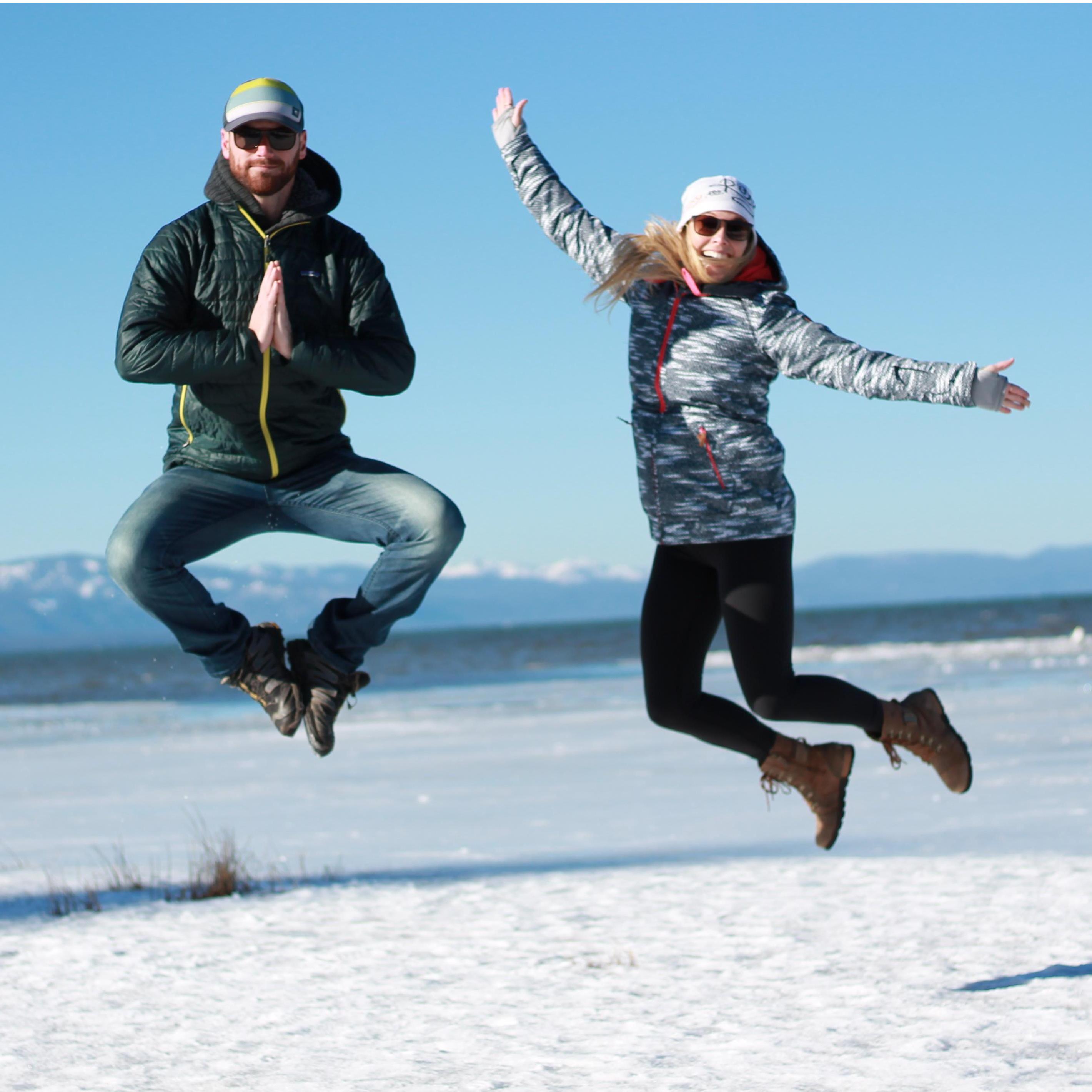 Lake Tahoe on New Years.