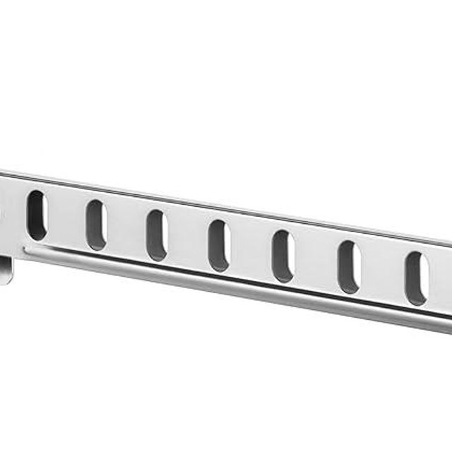 Whitmor Over The Door Hanger Holder, 1 Count (Pack of 1), Silver