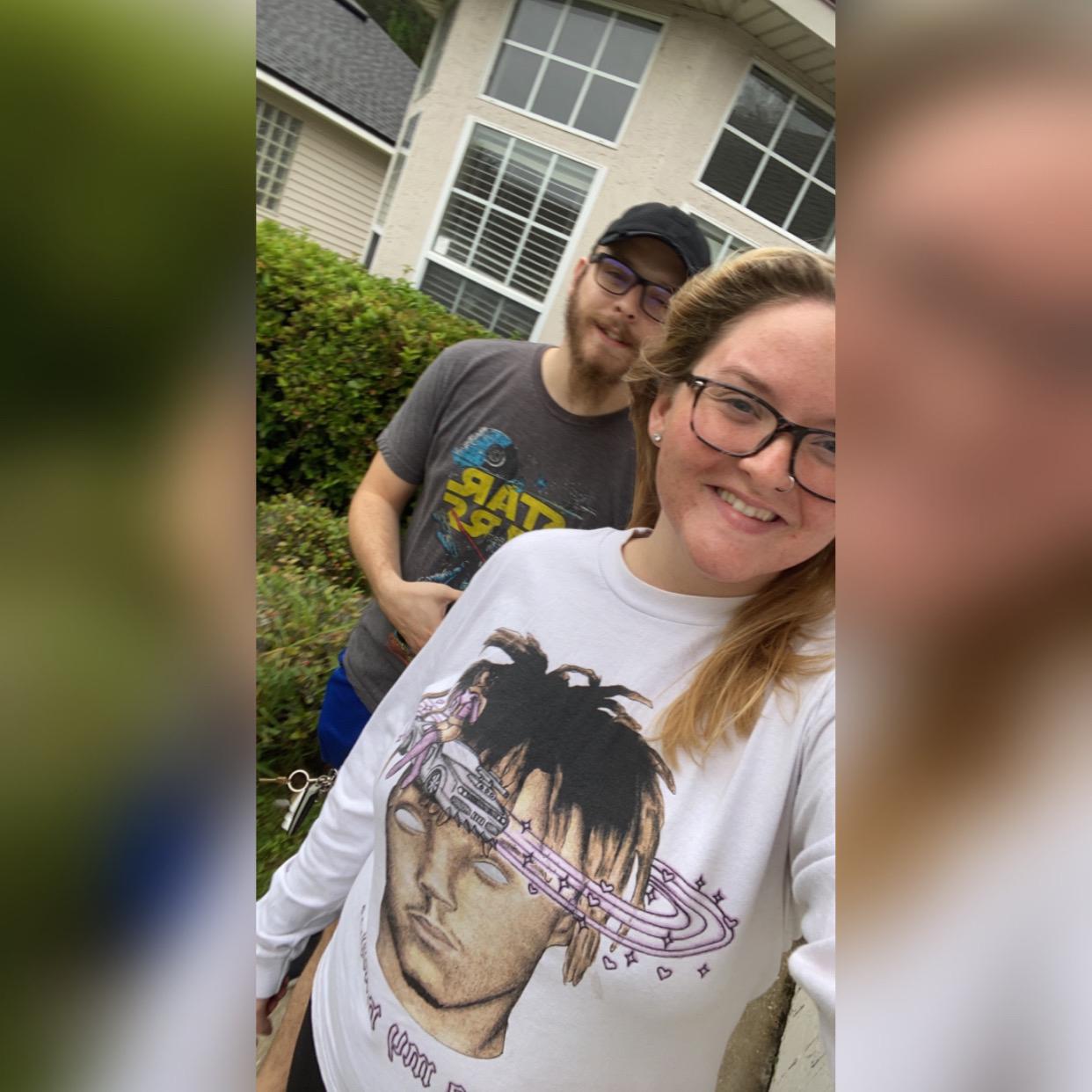Our first hurricane together.