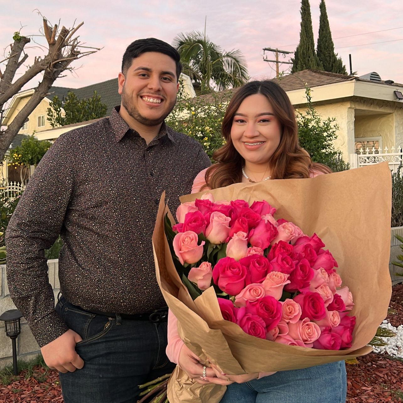 First Valentine's Day, already so in love. February 14, 2022.