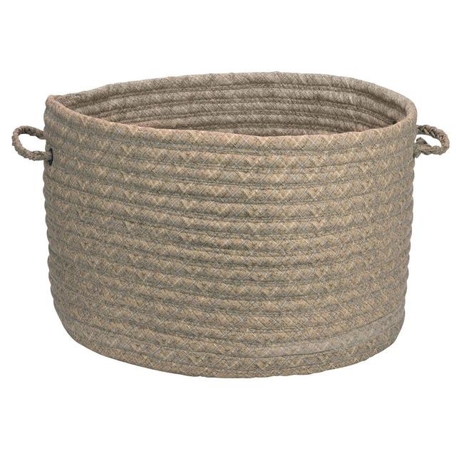 Nathanael Solid Fabric Storage Basket