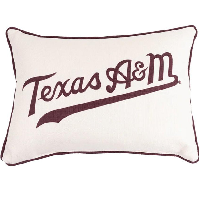 Texas A&M Swoop Pillow