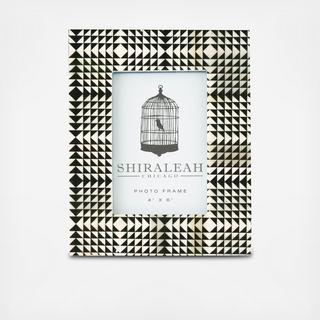 Geometric Print Picture Frame
