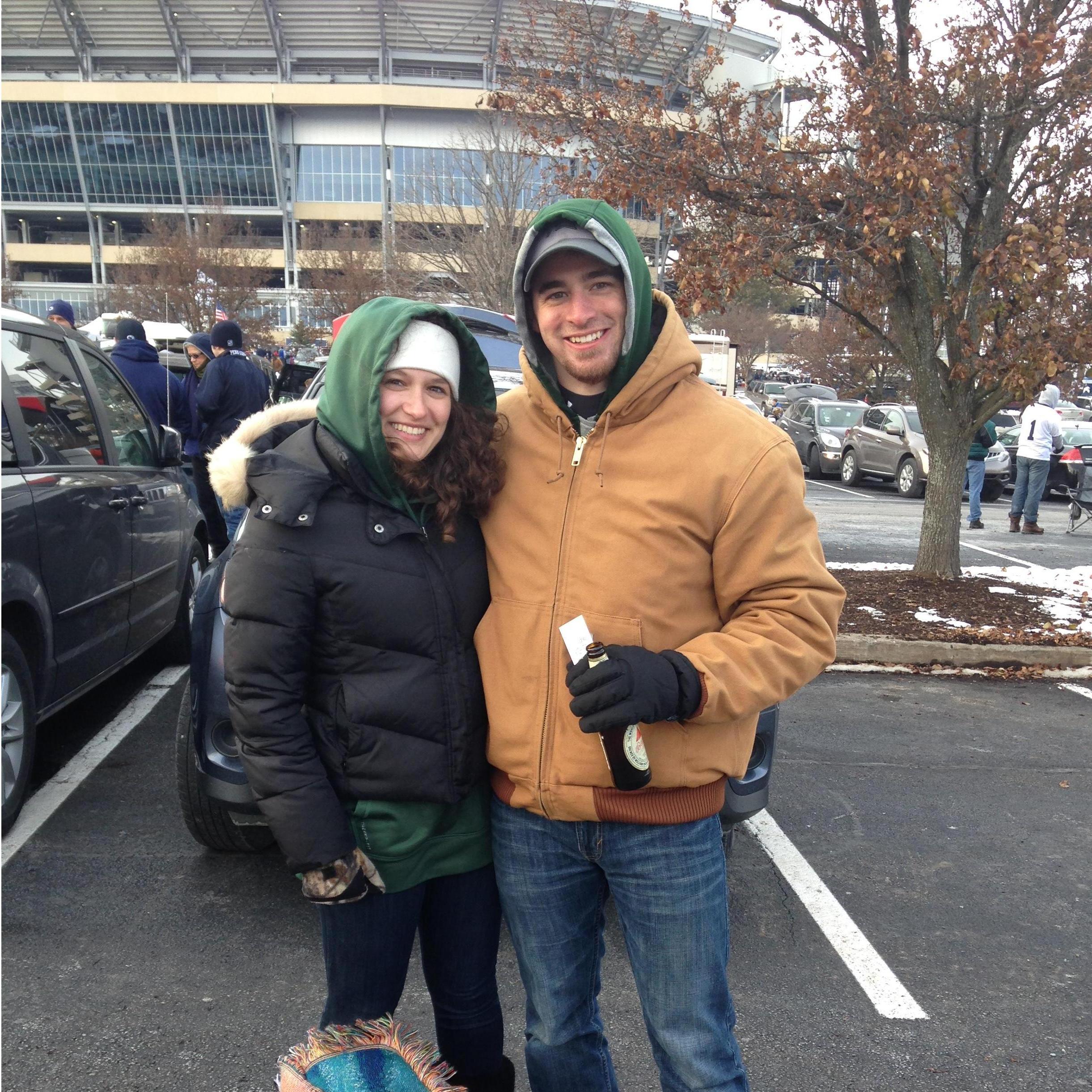 MSU vs. PSU in State College PA 2014
