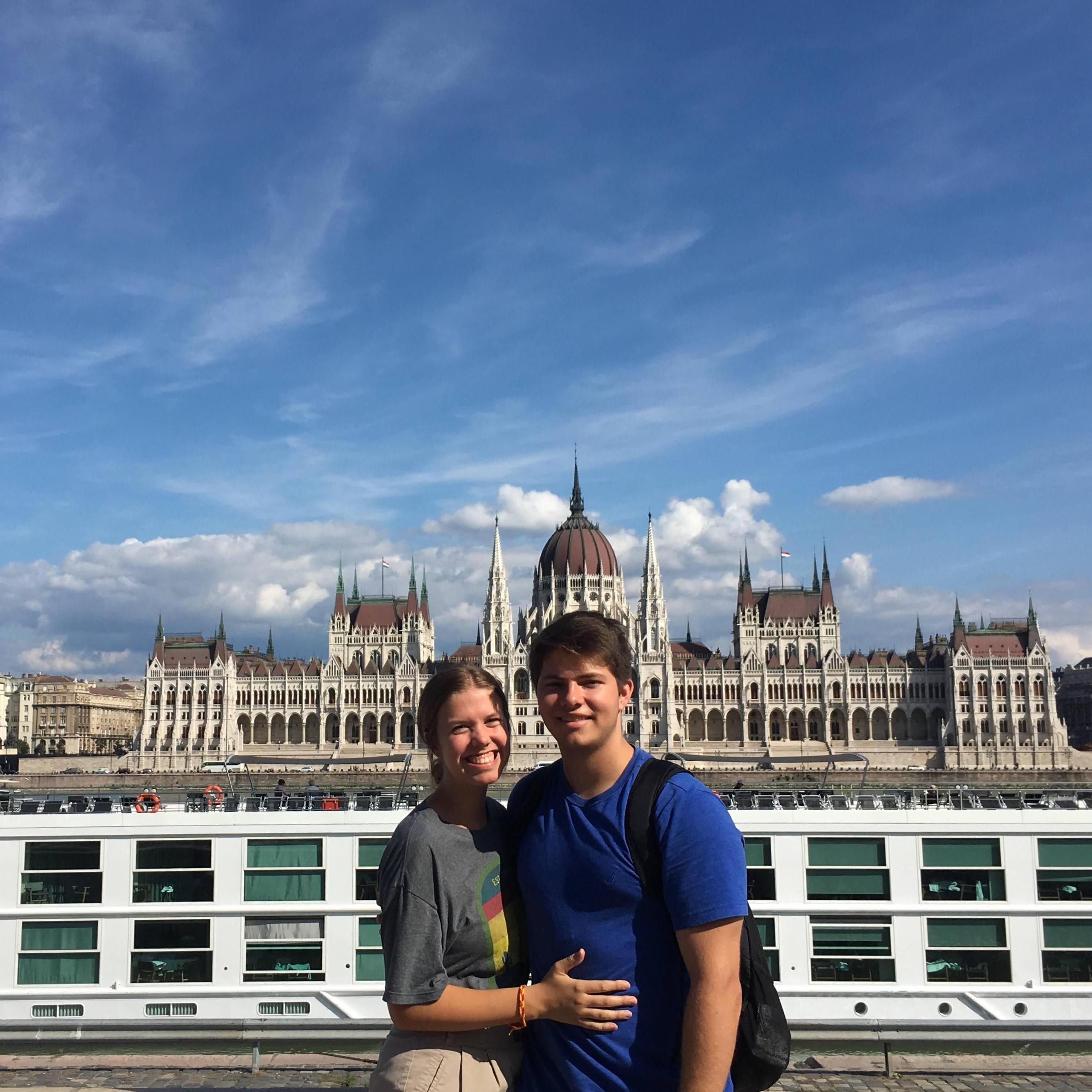 In front of the Hungarian Parliament Building in Budapest in September of 2019! This was one of Paul's favorite cities to visit in Europe.