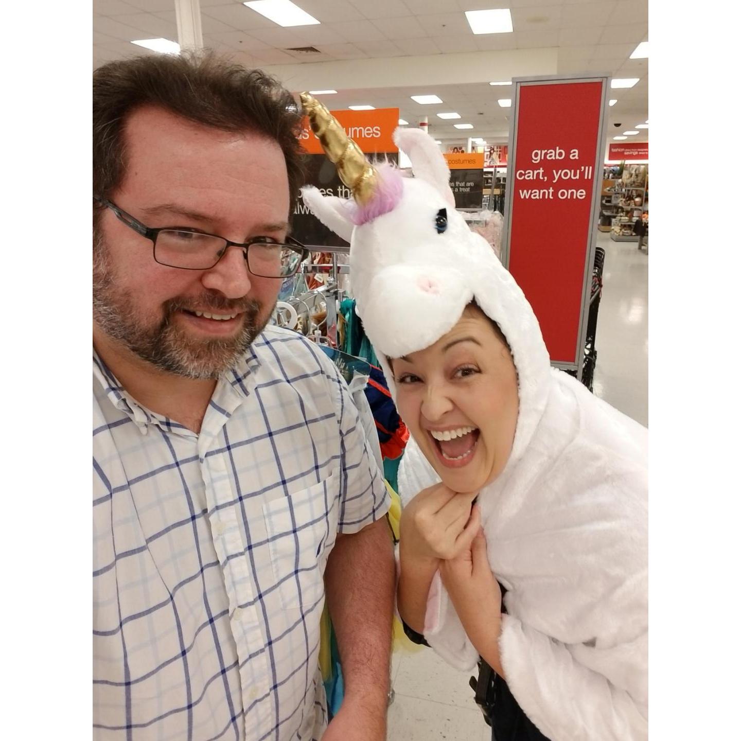 cir. October 2018
We are both quirky.  Victoria is just more open about it!