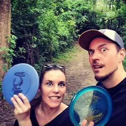 Nate loves to disc golf, so I agree to go every couple of years (I'm terrible).