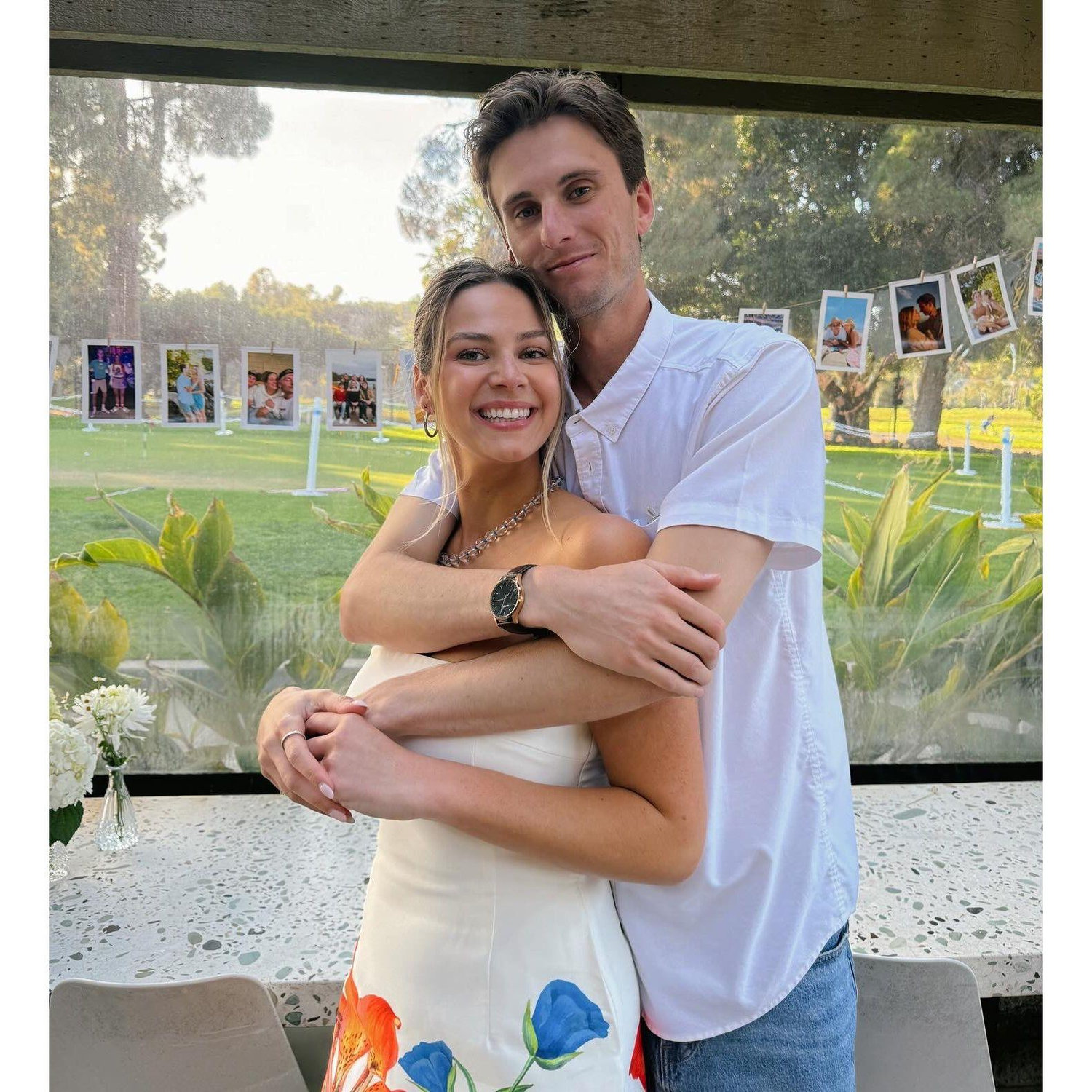 June 2024 - Our LA engagement party at our local golf course